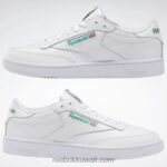 أبيض / أخضر نادي سي 85 حذاء رجالي Reebok 0NZ0F1031 - Image 4