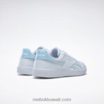 أبيض / أزرق زجاجي / أزرق رقمي ناقلات سحق أحذية نسائية Reebok 0NZ0F210 - Image 4
