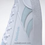 أبيض / أزرق زجاجي / أزرق رقمي ناقلات سحق أحذية نسائية Reebok 0NZ0F210 - Image 7