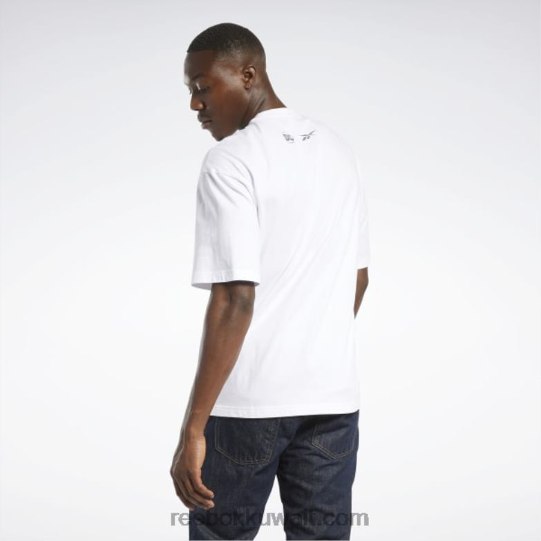 أبيض تي شيرت DC x Superman vs.Lex luthor Reebok 0NZ0F374 - Image 4