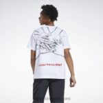 أبيض حقوق الإنسان الآن تي شيرت Reebok 0NZ0F859 - Image 3