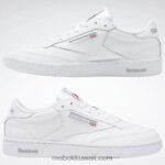 أبيض / رمادي شفاف نادي سي 85 حذاء رجالي Reebok 0NZ0F1023 - Image 4