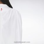 أبيض قميص باير موس مكشوف بأزرار Reebok 0NZ0F379 - Image 4