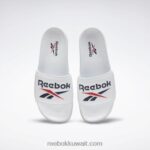 أبيض / كحلي جامعي / أحمر مشع الشرائح الكلاسيكية Reebok 0NZ0F380 - Image 5