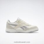 أبيض كلاسيكي / رمادي نقي 3 / واحة بنفسجية bb 4000 ii حذاء نسائي Reebok 0NZ0F926 - Image 2