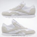 أبيض ftwr أحذية نسائية نايلون كلاسيكية Reebok 0NZ0F142 - Image 9