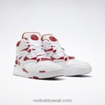أبيض ftwr / أحمر فلاش / أسود أساسي مضخة أحذية أومني المنطقة الثانية Reebok 0NZ0F33 - Image 3
