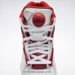 أبيض ftwr / أحمر فلاش / أسود أساسي مضخة أحذية أومني المنطقة الثانية Reebok 0NZ0F33 - Image 7