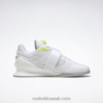 أبيض ftwr / أخضر جلن / أصفر حامض شمسي أحذية رفع الأثقال ليجاسي ليفتر 3 للرجال Reebok 0NZ0F1085 - Image 2