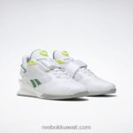 أبيض ftwr / أخضر جلن / أصفر حامض شمسي أحذية رفع الأثقال ليجاسي ليفتر 3 للرجال Reebok 0NZ0F1085 - Image 3