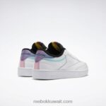 أبيض ftwr / أرجواني مقدم / أسود أساسي حذاء nao serati club c Reebok 0NZ0F967 - Image 5