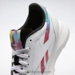 أبيض ftwr / أرجواني مقدم / أسود أساسي ناو سيراتي حذاء نسائي جلدي كلاسيكي sp Reebok 0NZ0F244 - Image 8