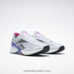 أبيض ftwr / أزرق نعناعي تلميح / أزرق حذاء رياضي سبيد 21 طن متري Reebok 0NZ0F823 - Image 3