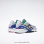 أبيض ftwr / أزرق نعناعي تلميح / أزرق حذاء رياضي سبيد 21 طن متري Reebok 0NZ0F823 - Image 4