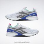 أبيض ftwr / أزرق نعناعي تلميح / أزرق حذاء رياضي سبيد 21 طن متري Reebok 0NZ0F823 - Image 9