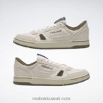 أبيض ftwr / المرمر / الجيش الأخضر أحذية محكمة lt مهاريشي Reebok 0NZ0F964 - Image 10