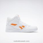 أبيض ftwr / برتقالي محطم s23-r / رمادي نقي 2 رويال بي بي 4500 هاي 2 حذاء كرة سلة للرجال Reebok 0NZ0F1133 - Image 2