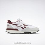 أبيض ftwr / بورجوندي كلاسيكي / رمادي نقي 2 حذاء lx2200 Reebok 0NZ0F99