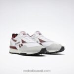 أبيض ftwr / بورجوندي كلاسيكي / رمادي نقي 2 حذاء lx2200 Reebok 0NZ0F99 - Image 4