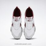 أبيض ftwr / بورجوندي كلاسيكي / رمادي نقي 2 حذاء lx2200 Reebok 0NZ0F99 - Image 7