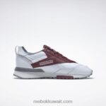 أبيض ftwr / بورجوندي كلاسيكي / رمادي نقي 5 حذاء البحوث الجبلية lx2200 Reebok 0NZ0F131 - Image 2