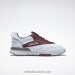 أبيض ftwr / بورجوندي كلاسيكي / رمادي نقي 5 حذاء البحوث الجبلية lx2200 Reebok 0NZ0F131