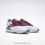 أبيض ftwr / بورجوندي كلاسيكي / رمادي نقي 5 حذاء البحوث الجبلية lx2200 Reebok 0NZ0F131 - Image 3