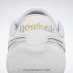 أبيض ftwr / رمادي ساحلي / رمادي بارد أحذية نسائية جلدية كلاسيكية Reebok 0NZ0F968 - Image 10