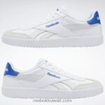 أبيض ftwr / رمادي نقي 1 / أزرق متجه ناقلات سحق الأحذية Reebok 0NZ0F127 - Image 9