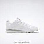 أبيض ftwr / رمادي نقي 3 / رمادي نقي 7 أحذية جلدية كلاسيكية Reebok 0NZ0F83 - Image 2