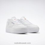 أبيض ftwr / رمادي نقي 3 نادي ج أحذية نسائية إضافية Reebok 0NZ0F4 - Image 6