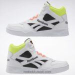 أبيض ftwr / قلب أسود / أصفر حامض شمسي رويال بي بي 4500 هاي 2 حذاء كرة سلة للرجال Reebok 0NZ0F1112 - Image 9