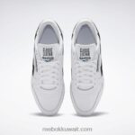 أبيض ftwr / قلب أسود / أكوا مشع أحذية جلدية كلاسيكية Reebok 0NZ0F684 - Image 6