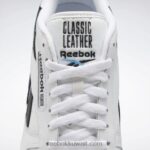أبيض ftwr / قلب أسود / أكوا مشع أحذية جلدية كلاسيكية Reebok 0NZ0F684 - Image 7