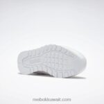 أبيض ftwr / وردي حقيقي / أصفر دائمًا كلاسيك هارمان رن أحذية نسائية Reebok 0NZ0F826 - Image 5