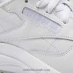 أبيض ftwr / lgh صلب رمادي / أرجواني شفاف أحذية نسائية جلدية كلاسيكية sp إضافية Reebok 0NZ0F114 - Image 10