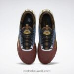 أحمر تيرا / أزرق شجاع / ذهبي غير لامع حذاء رياضي DC Nano X2 للرجال Reebok 0NZ0F98 - Image 8