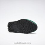أخضر غامق / أبيض فتور / كوبالت كلاسيكي جلد كلاسيكي يجعله حذائك Reebok 0NZ0F31 - Image 5