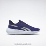 أرجواني غامق / أسود أساسي / رمادي نقي 2 3 أحذية الجري النسائية Reebok 0NZ0F120