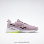 أرجواني مملوء / قلب أسود / رمادي ساحلي حذاء تدريب nanoflex tr 2.0 للنساء Reebok 0NZ0F196 - Image 2