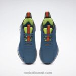 أزرق فولاذي s23-r / حمض شمسي أصفر / رمادي نقي 3 حذاء نسائي من zig dynamica Adventure Reebok 0NZ0F368 - Image 6