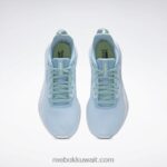 أزرق لؤلؤي / زجاج أزرق / أبيض ftwr حذاء فليكساجون فورس 4 نسائي للتدريب Reebok 0NZ0F258 - Image 6