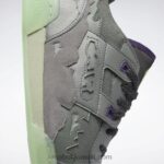 أساسي رمادي / فحم / أخضر مجاني DC تجريب بالإضافة إلى أحذية رجالية Reebok 0NZ0F182 - Image 10