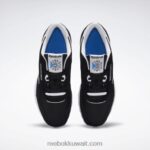 أسود / أبيض أحذية الرجال النايلون الكلاسيكية Reebok 0NZ0F1179 - Image 8