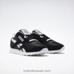 أسود / أبيض أحذية نسائية نايلون كلاسيكية Reebok 0NZ0F155 - Image 5