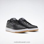 أسود / أبيض / صمغ نادي سي 85 حذاء رجالي Reebok 0NZ0F1152 - Image 7