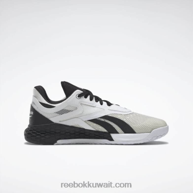 أسود / أبيض ftwr حذاء رياضي نسائي من nano x Reebok 0NZ0F985 - Image 2
