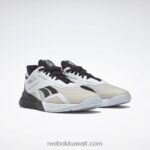 أسود / أبيض ftwr حذاء رياضي نسائي من nano x Reebok 0NZ0F985 - Image 3