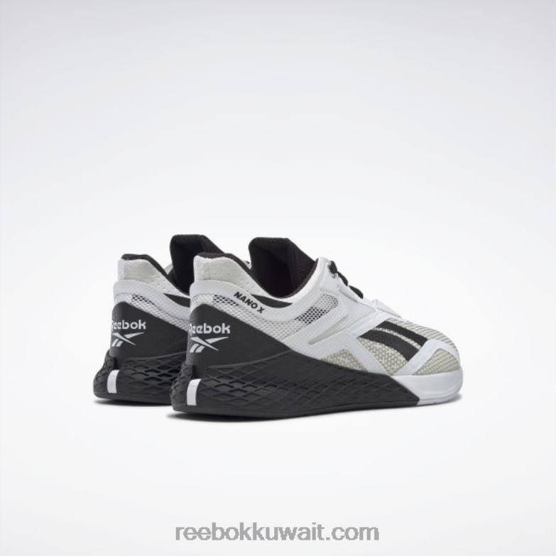 أسود / أبيض ftwr حذاء رياضي نسائي من nano x Reebok 0NZ0F985 - Image 4