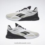 أسود / أبيض ftwr حذاء رياضي نسائي من nano x Reebok 0NZ0F985 - Image 9
